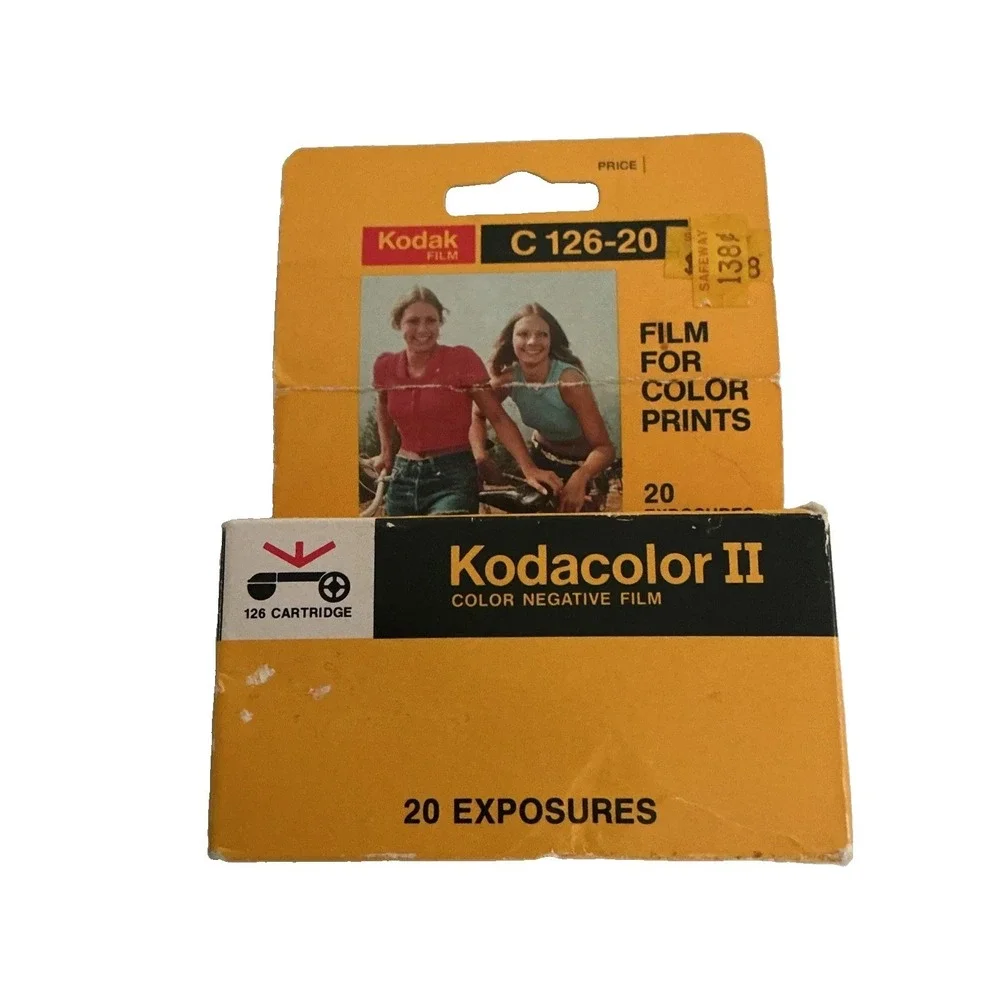 Vintage Kodacolor 2 C 126-20 Color Film - Sealed (Circa. 1979)